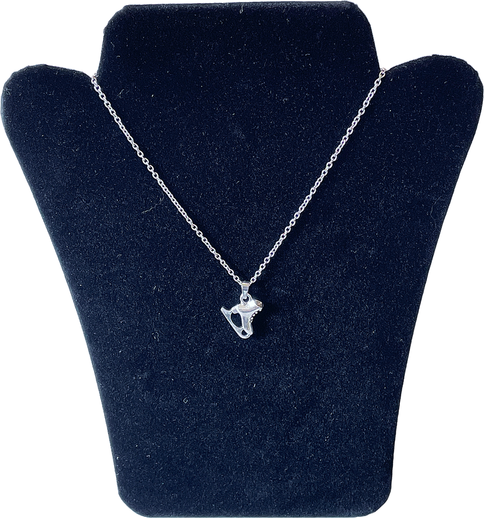 Edelstahlkette mit Schlittschuh-Anhänger 1