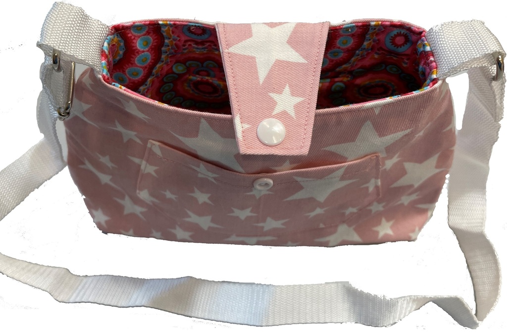 Schultertasche "White Stars" 4