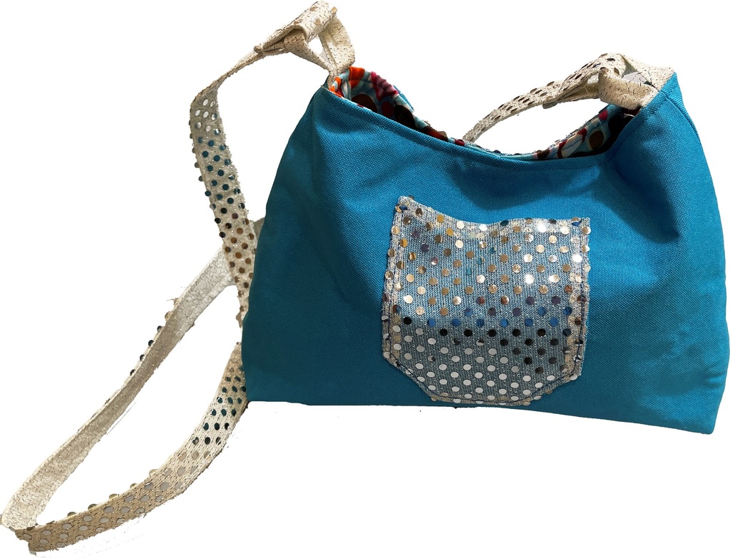Elegante Schultertasche für einen glanzvollen Auftritt 1